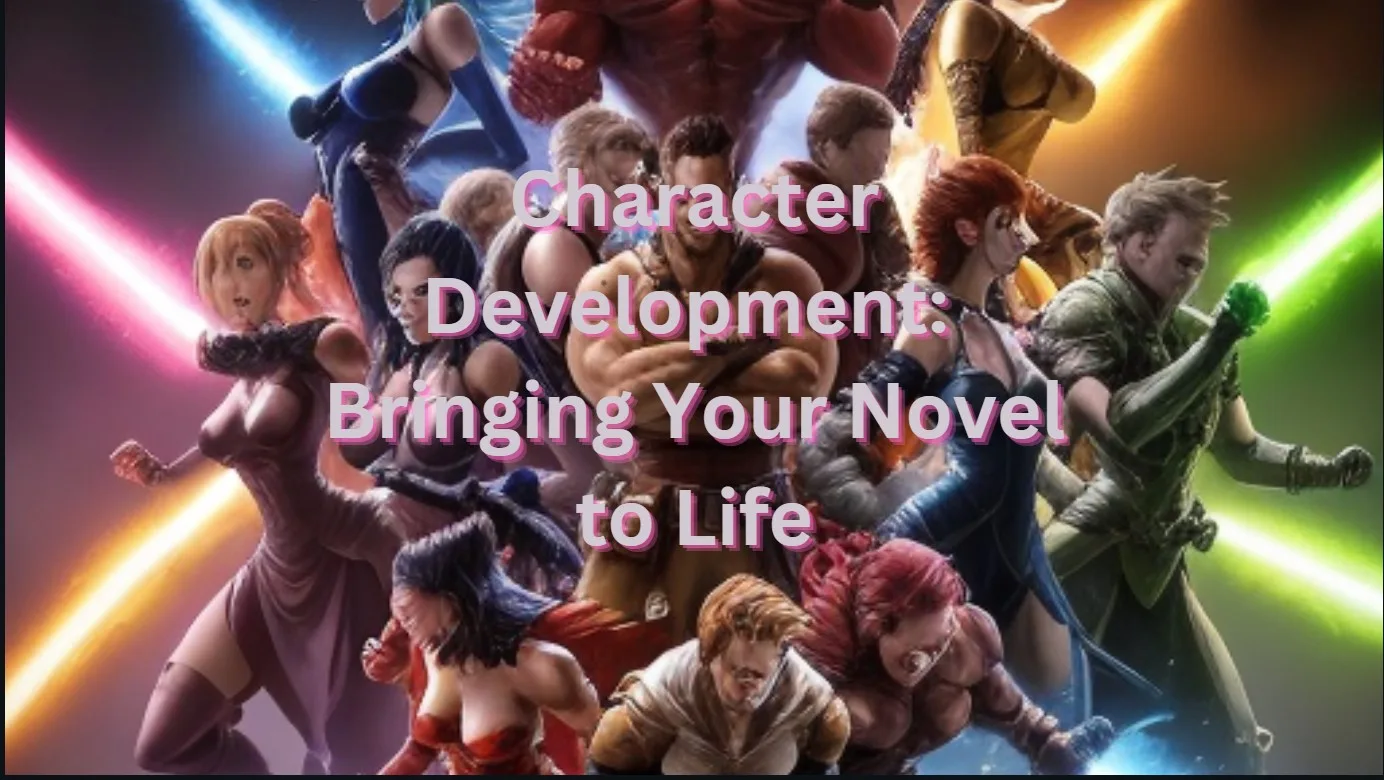 Character Development: Bringing Your Novel to Life,  part 3/10 of A Step-by-Step Guide to Writing Your First Novel for Beginners